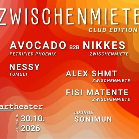 Zwischenmiete Club Edition. Zwischenmiete Club Edition.